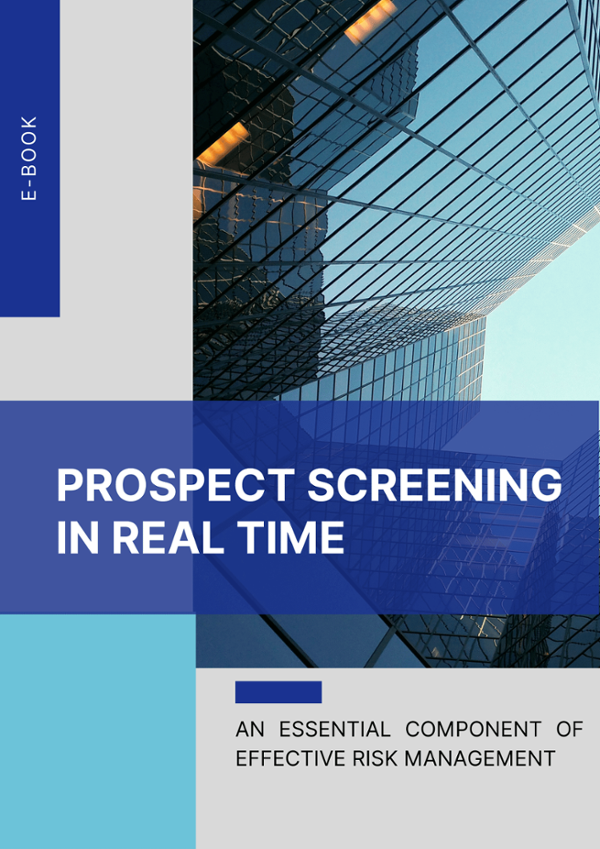 Prospect Screening in real time cover Prospect Screening in real time cover